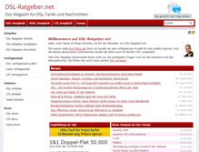 Tablet Screenshot of dsl-ratgeber.net